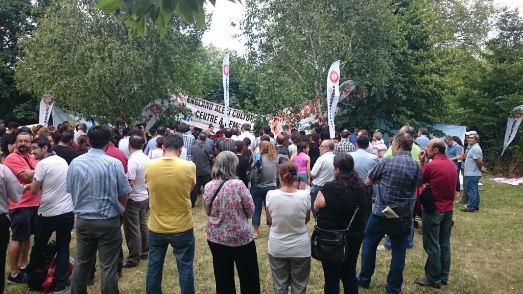 Londra’da Sivas Katliamının 22’inci Yıldönümünde Anma