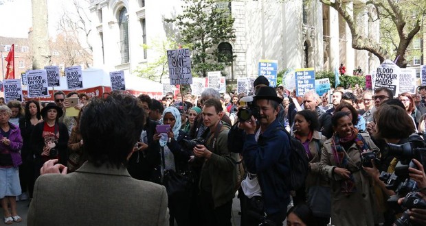 Avrupa Birliği’nin Mülteci Politikası Londra’da Protesto Edildi