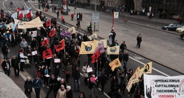 Hamburg'ta 1 Mayıs '' Hepimiz Atik'liyiz '' Sloganları İle Kutlandı