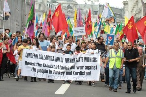 Londra`da Faşist Türk Devleti Protesto EdildiLondra`da Faşist Türk Devleti Protesto Edildi